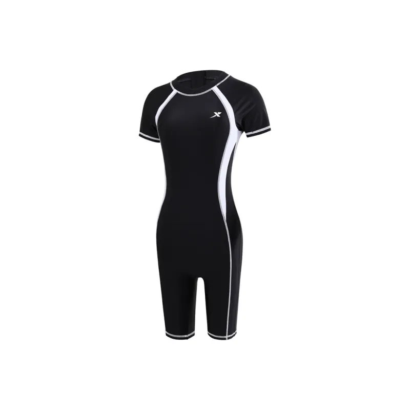 XTEP One piece Swimsuit Women's Black-0