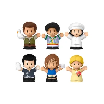 FISHER PRICE Little Explorer Collection  Friends Figure Hobby Model Educational Chibi Figures