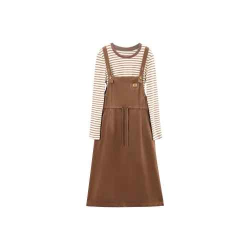 A Paradise For Awakening Skirt Set Women's Coffee