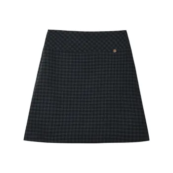 MISHOW Casual Short Skirts Women's Coffee