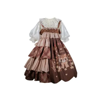 Asleep Townlet Lolita Dresses Women's Multicolor