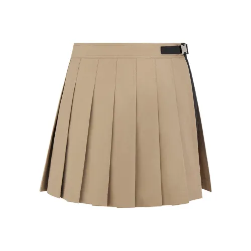 DIOR Pleated Wrap Mini Skirt