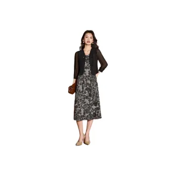 Mylan Two Piece Skirt Sets Women's Black
