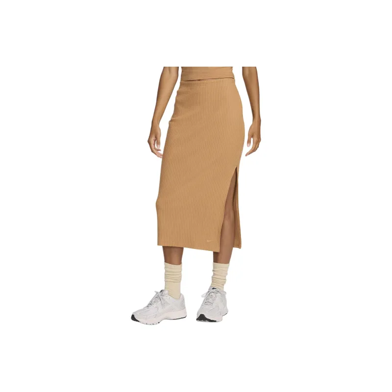 Nike Sportswear Chill Rib Women's Slim Midi Skirt-0