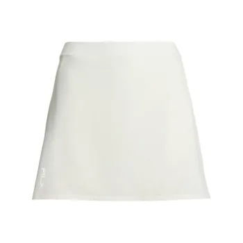 Polo Ralph Lauren SS25 Casual Short Skirts Women's Porcelain White