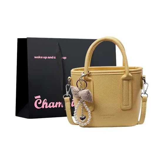 Champion Cub PU Bucket Bag, Shoulder Bag, Crossbody Bag, Handbag Women's Multicolor-15