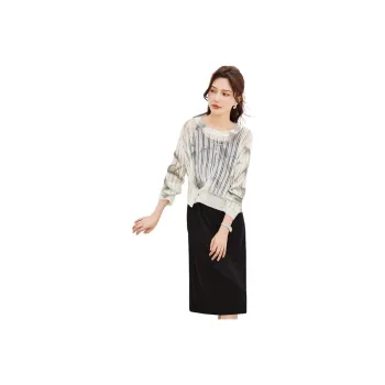 TERRE BLEUE Two Piece Skirt Sets Women's