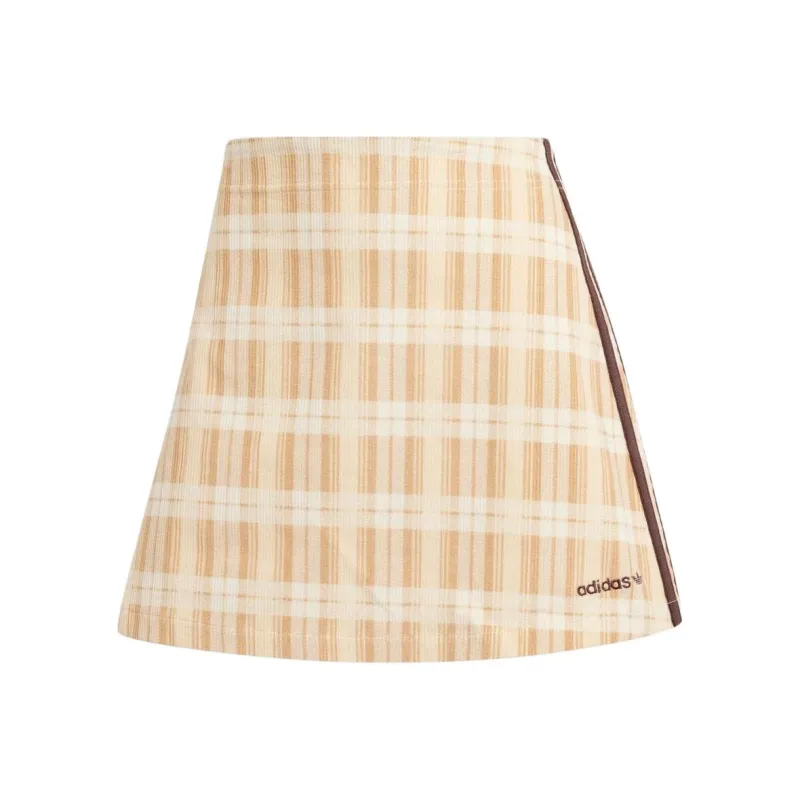 Adidas Originals Casual Short Skirts Women's Phantom Beige-0