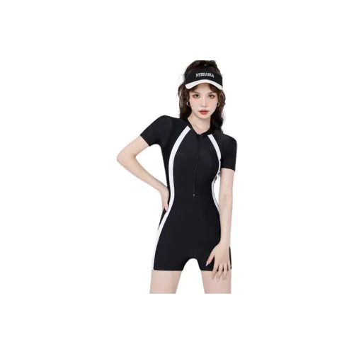 Youyou One-Piece Swimsuits Women's Black