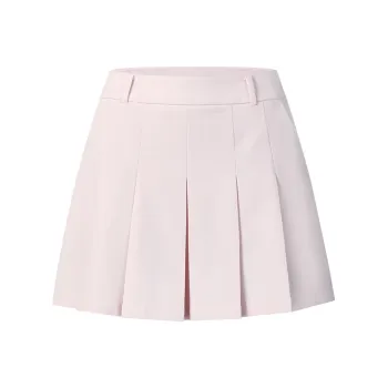 FILA Golf Series Casual Short Skirts Women's Pink Thistle