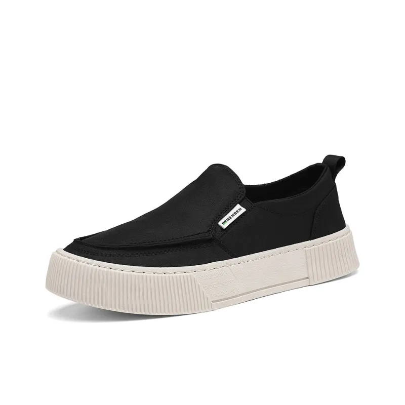 RENBEN Breathable And Lightweight Low Top Canvas Shoes Men's-1
