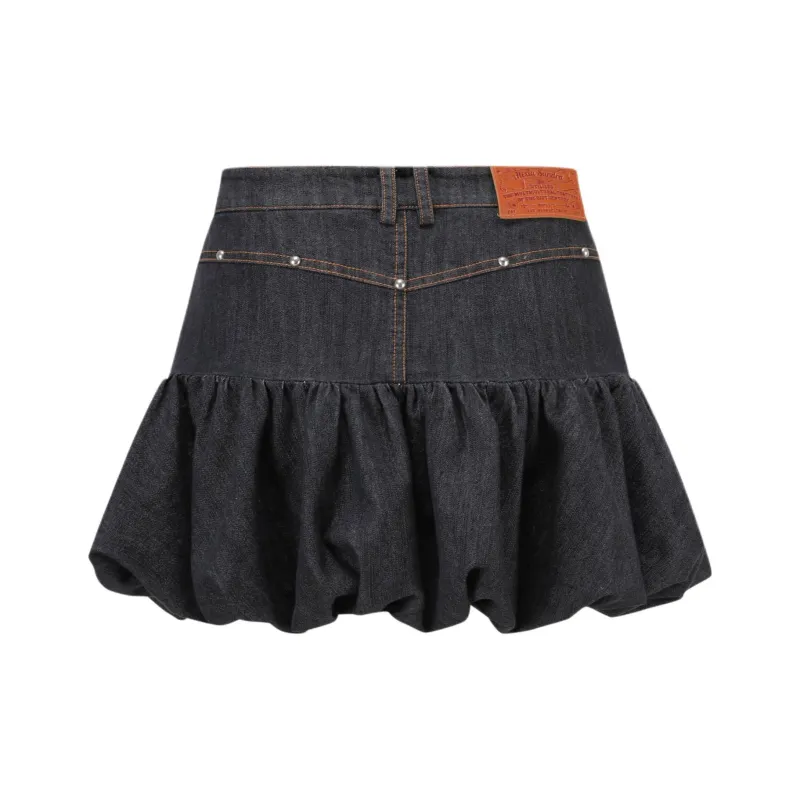 Alexia Sandra Denim Short Skirts Women's-1