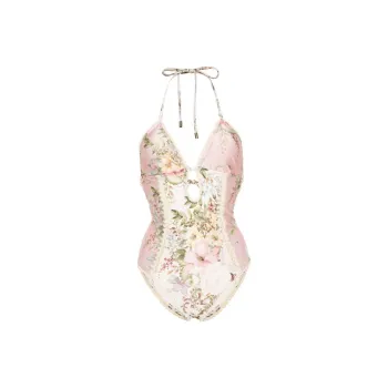 Zimmermann Waverly Crochet trim Swimsuit
