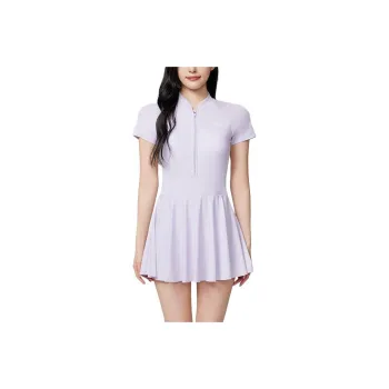 Anta Swim Dresses & Skirts Women's Soft Purple/Pure White