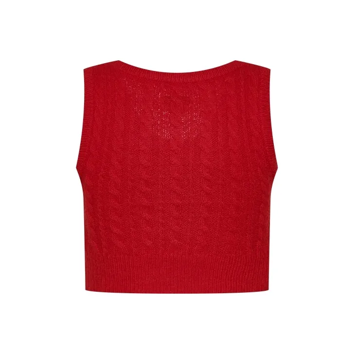 URBAN REVIVO Knitwear Women's Red-1