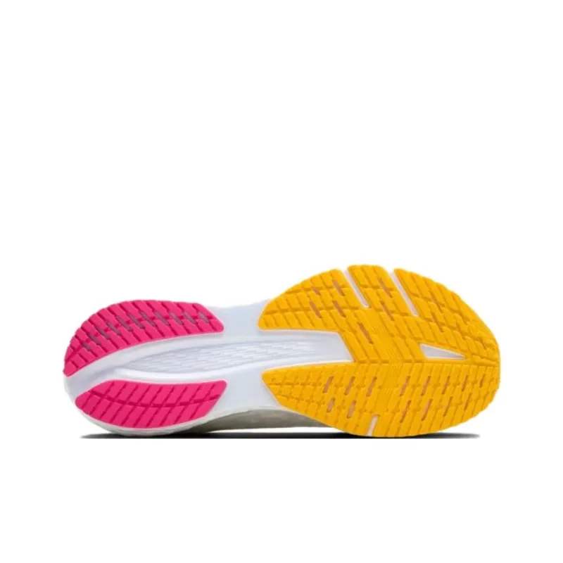 Brooks Launch 11 Slip Resistant And Breathable Low Top Casual Running Shoes Women's White-4