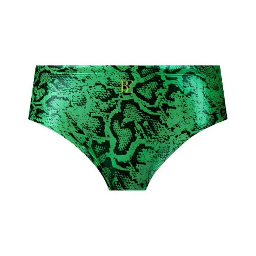 BALNEAIRE Swimming Shorts Men's Green Python