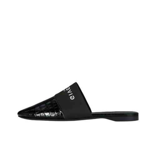 Givenchy Bedford Closed Toe Slippers Women's Black