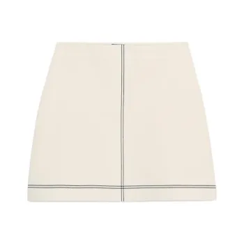 ZARA Casual Short Skirts Women's White