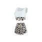 Glacier Blue Tank Top (with Pads)+Wild Party Boxer Shorts