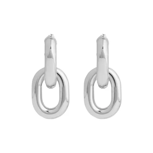 Paco Rabanne Palladium Jewelry Earrings Women's Silver