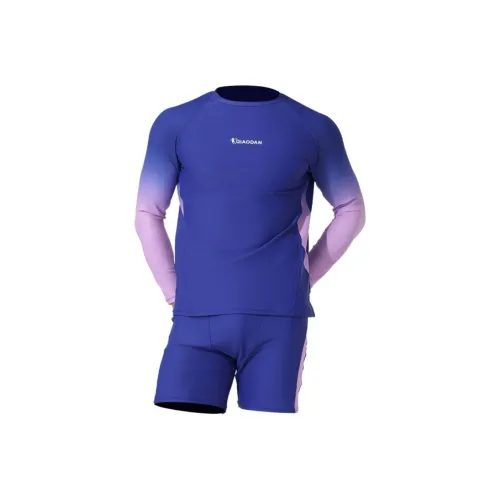 QIAODAN Men's Swimwear Men Gentian Violet