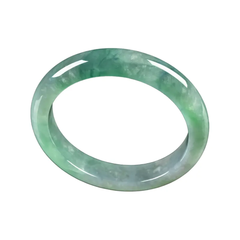 PUPAN Ice Glutinous Jadeite Bangles Women's-0