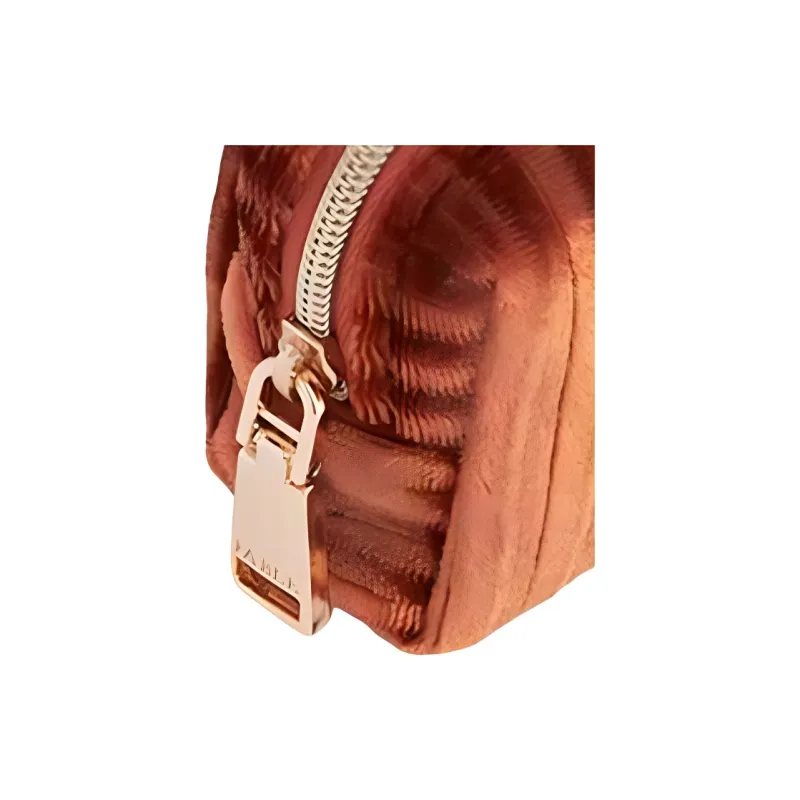 Fable Polyester Clutch Small Size Women's Brown-3