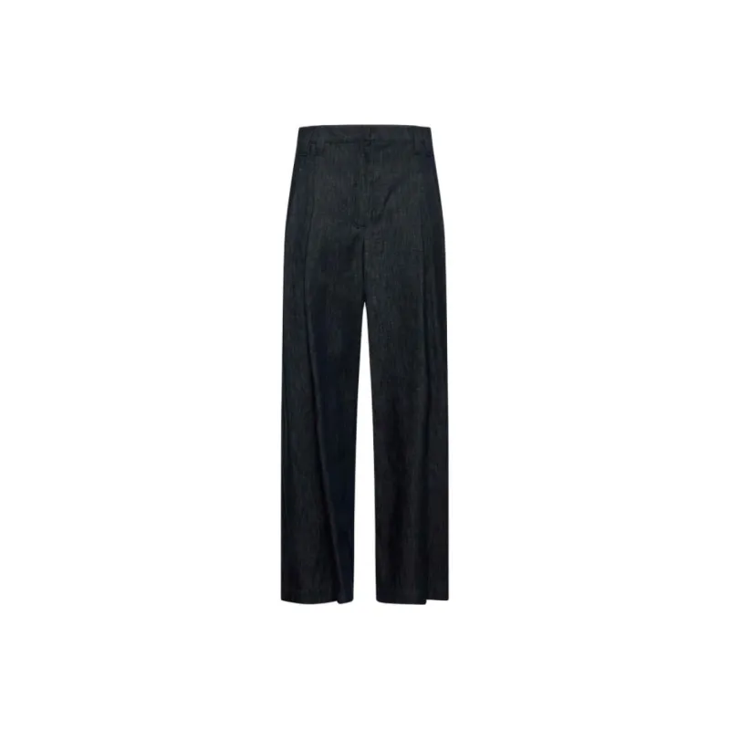 Brunello Cucinelli Straight Leg Box Pleat Trousers-0