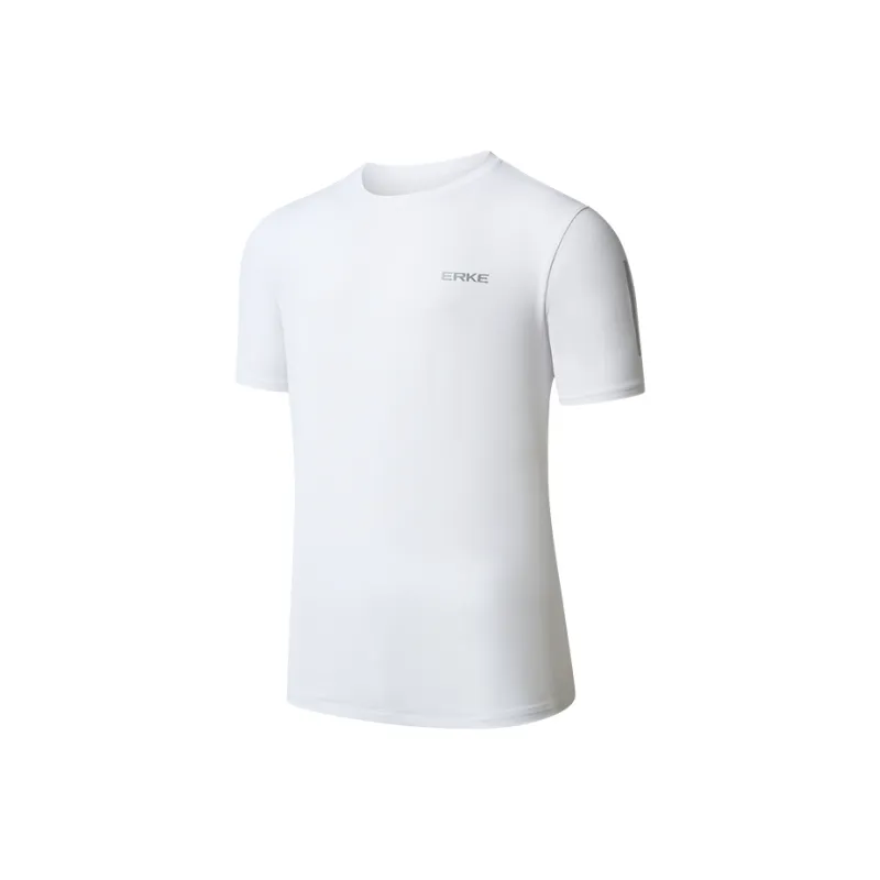 Erke Variety Training Collection T Shirt Men's True White-0