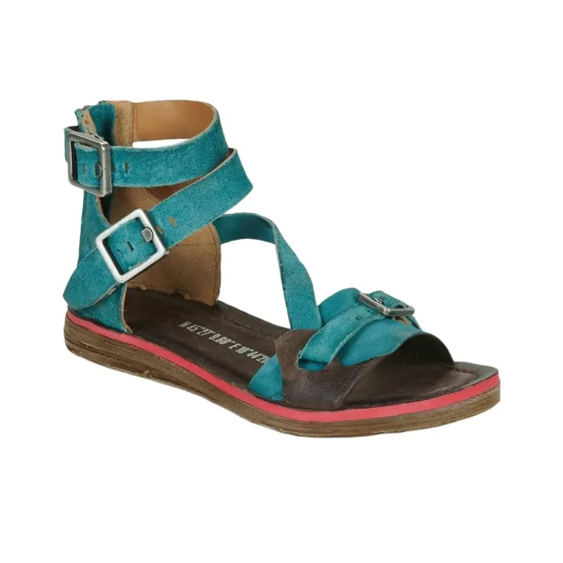 AirStep Busa Roman Sandals Women's Blue-3