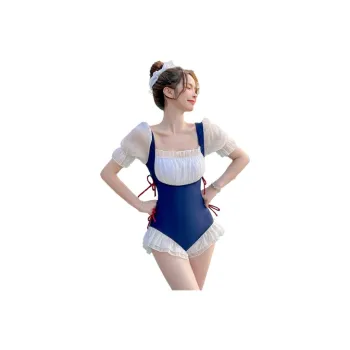Youyou One-Piece Swimsuits Women's Blue
