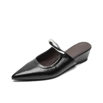 Than Than Me Rubber Sole Slip Resistant Closed Toe Slippers Women's