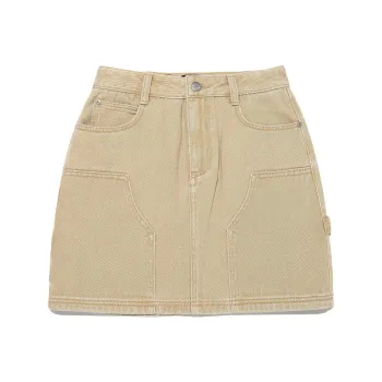 Lee Casual Short Skirts Women's Beige