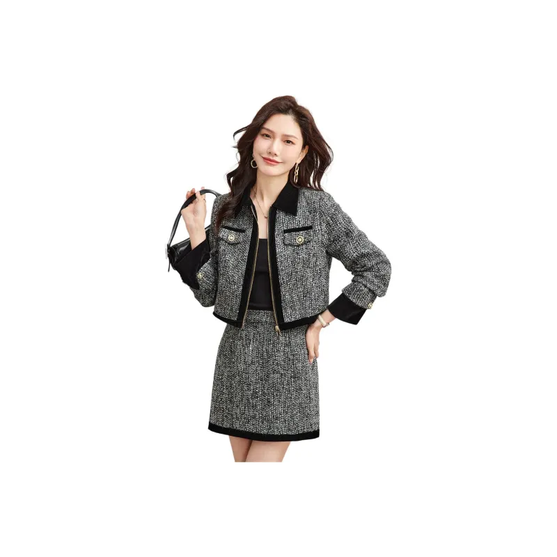 TERRE BLEUE Skirt Set Women's Black-0