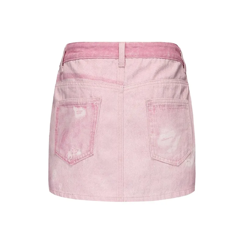 VANN VALRENCÉ Denim Short Skirts Women's-1