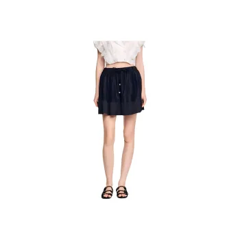 Sandro Flared Mini Skirt