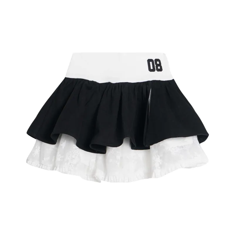 BEAR UNION Casual Short Skirts Women's Black-0