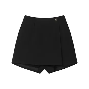 PAIN OR PLEASURE Casual Short Skirts Women's Black