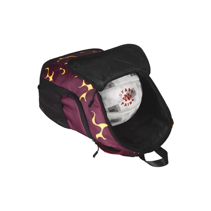 Spare No Pains. Polyester Backpack Regular Unisex Multicolor-23