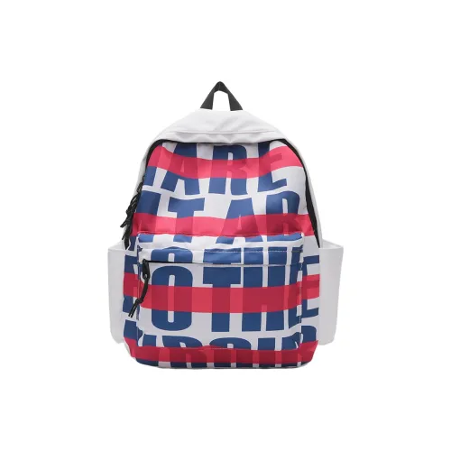 Parker Bear Nylon Backpack Unisex Multicolor