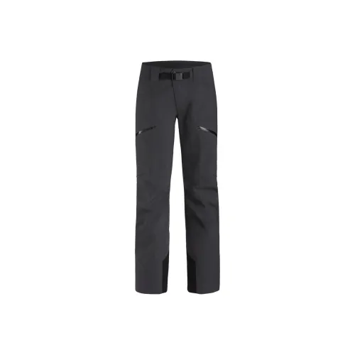 Arcteryx Macai Series Ski Pants Women's Black Gray/Black Heather