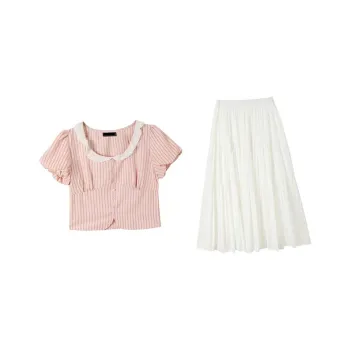 Incolore Two Piece Skirt Sets Women's