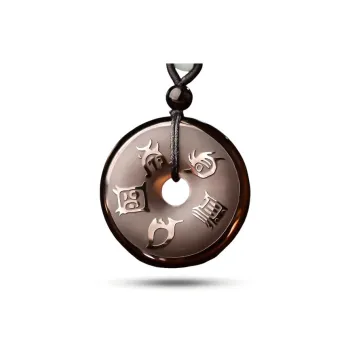 Sima Is Ethereal Obsidian Pendants Unisex