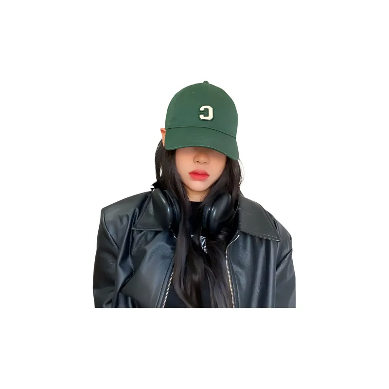 COVERNAT Cotton Baseball Caps Unisex Green-2