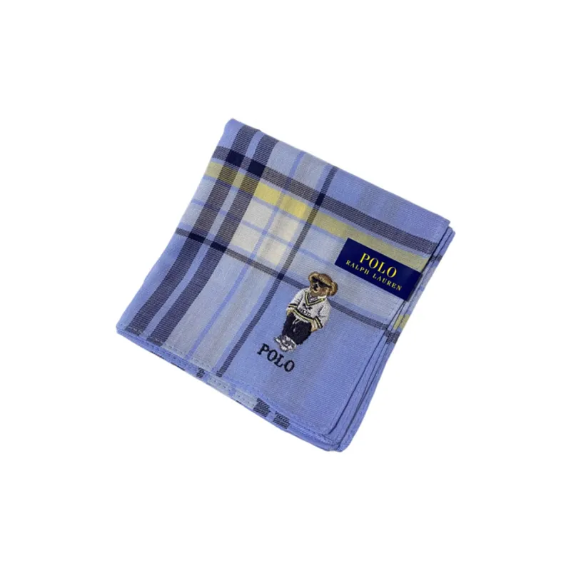 Polo Ralph Lauren Silk Scarves Unisex Blue-0