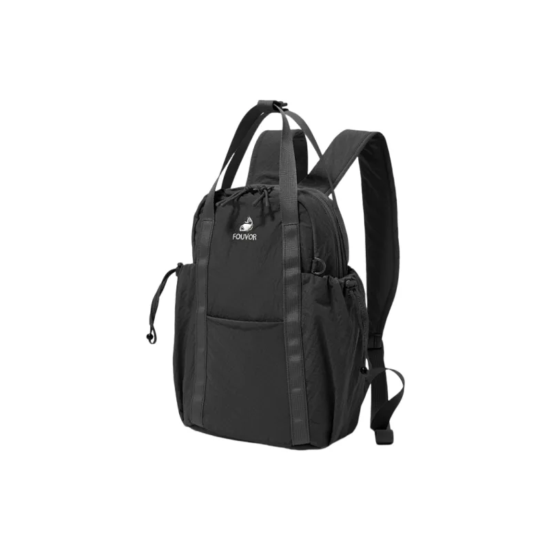 FOUVOR Nylon Fabric Backpack Regular Women's Multicolor-0