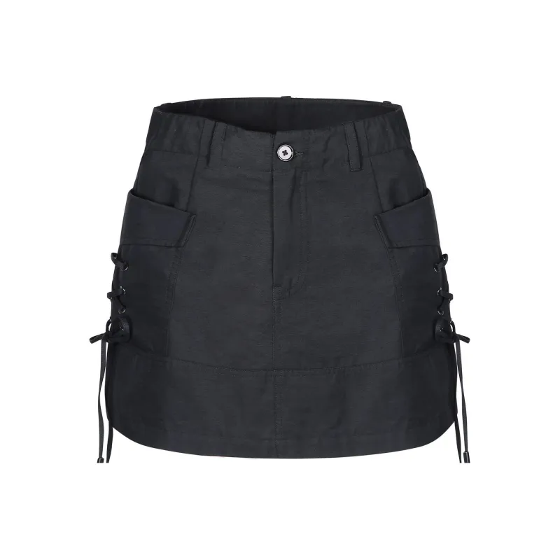 Guuka Hero Cargo Short Skirts Women's Black-0