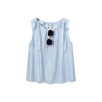 TOUCH Tank Tops Women's Light Blue