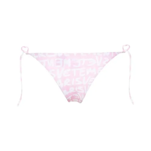 Vetements Logo Printed High Waisted Bikini Bottom